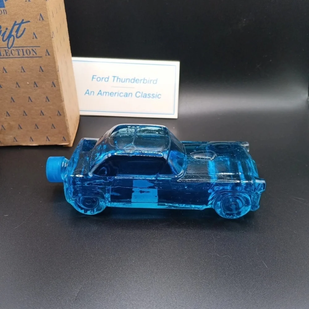 NIB Vintage Avon 1955 Thunderbird Seazone Aftershave Full Decanter!
